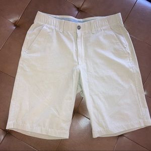 Men’s Under Armour golf shorts - tan